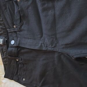 PAIGE Black Skinny Jeans Classic Style